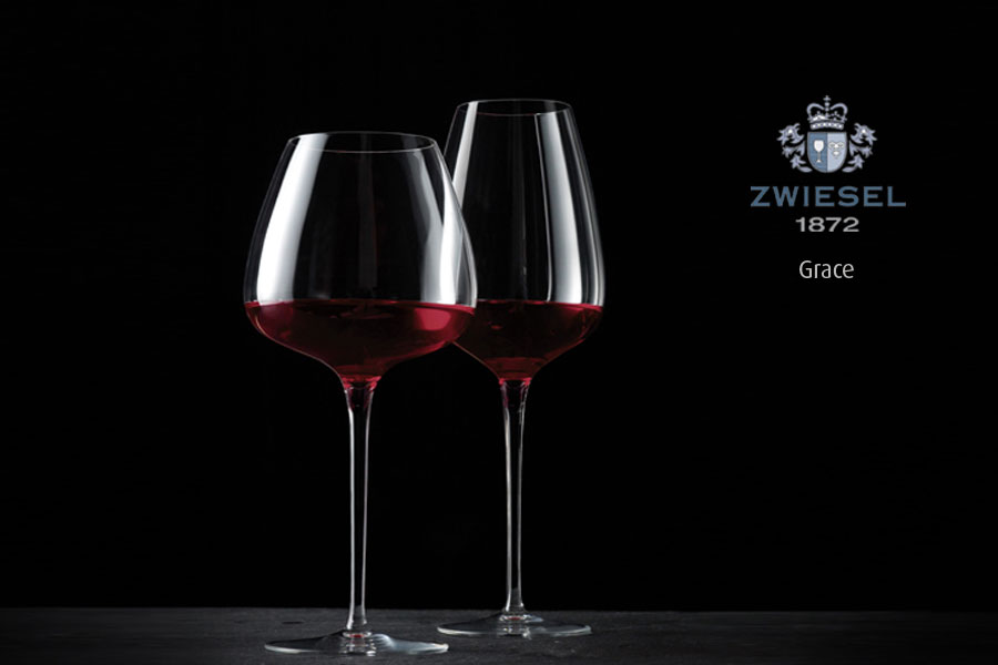 Schott Zwiesel White red glass Grace