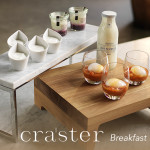 craster buffet displays at houseware.ie breakfast-buffet-flow-display-wood-marble
