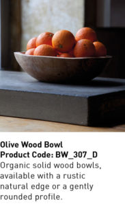 Craster Organic Olive Wood Bowl