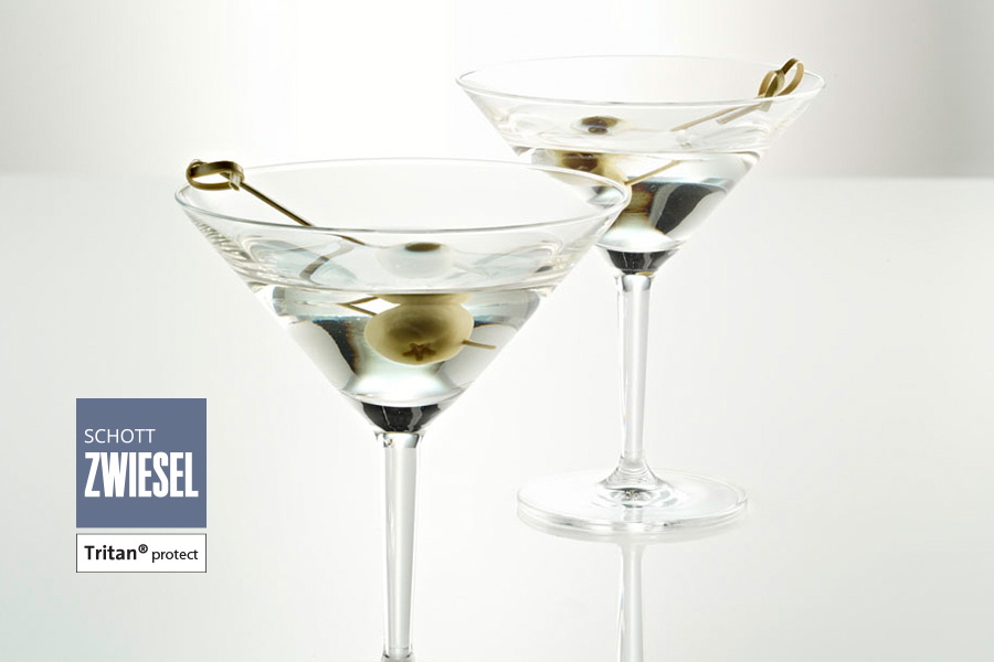 basic bar selection designed by charles schumann for schott zwiesel available from houseware.ie in ireland - martini glass